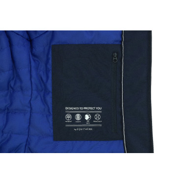Parka Equithème Originals Maguy Marine Marineblauw
