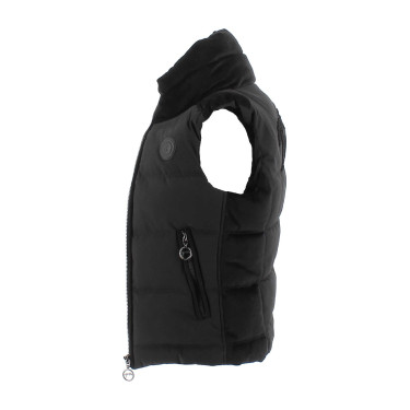 Mouwloze bodywarmer Pénélope Sonia Zwart