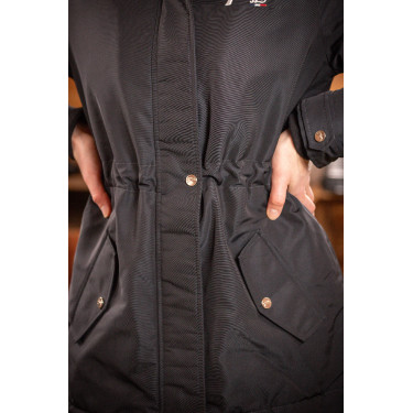 Parka Pénélope Mega Lyon Zwart