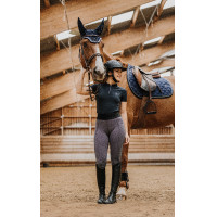 Legging Je t'aime Equithème Iris Donkergrijs Legging Je t'aime Equithème Iris Donkergrijs