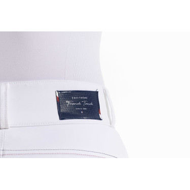 Equithème Yolande gerecycleerde broek Wit Equithème Yolande gerecycleerde broek Wit