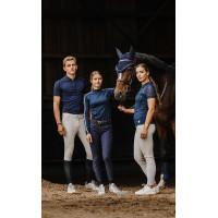Broek Equithème Sam Marine Marineblauw