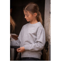Sweater Pénélope Cassou Gemêleerd grijs Sweater Pénélope Cassou Gemêleerd grijs