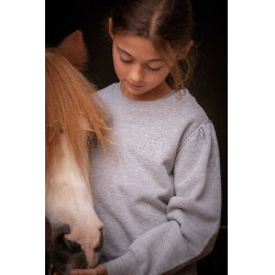 Sweater Pénélope Cassou Gemêleerd grijs