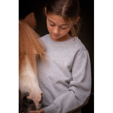 Sweater Pénélope Cassou Gemêleerd grijs