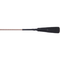 Dressuurzweep klapper leer T de T Bruin / beige