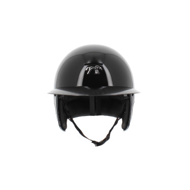 Pénélope matte helm met lange klep Pénélope matte helm met lange klep