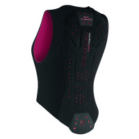 Komperdell FlexFit rugbeschermer dames Zwart / bordeaux