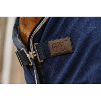 Fleecedeken Equithème Vague Marineblauw Fleecedeken Equithème Vague Marineblauw