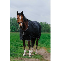 Equithème TYREX 600D deken Zwart Equithème TYREX 600D deken Zwart