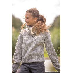 Sweat Pénélope Pépita Grijs