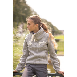 Sweat Pénélope Pépita Grijs