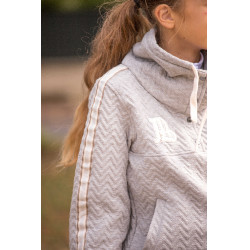 Sweat Pénélope Pépita Grijs