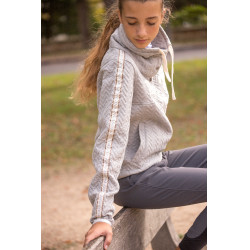 Sweat Pénélope Pépita Grijs