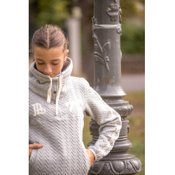 Sweat Pénélope Pépita Grijs