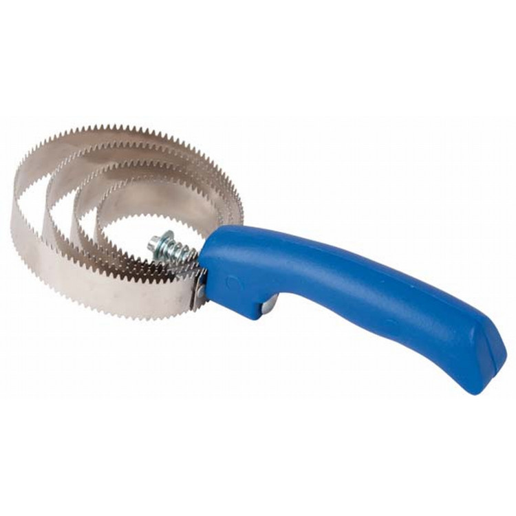 Ronde metalen roskam T van T