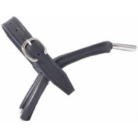 T-sporen voor dames Leer Zwart