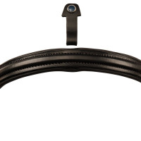 Combinatieneusriem Stübben 2300 Leitrim Zwart / zwart zilver Combinatieneusriem Stübben 2300 Leitrim Zwart / zwart zilver