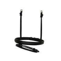 Combinatieneusriem Stübben 2300 Leitrim Zwart / zwart zilver Combinatieneusriem Stübben 2300 Leitrim Zwart / zwart zilver