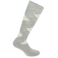 Sokken Equithème Girly Grijs / hemelblauw Sokken Equithème Girly Grijs / hemelblauw