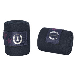 Polo bandages Imperial Riding Cosmic Sparkle Marine Marineblauw
