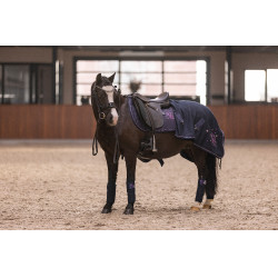 Polo bandages Imperial Riding Cosmic Sparkle Marine Marineblauw