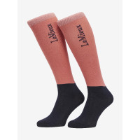 Wedstrijdsokken LeMieux 2 paar Veenbes Roze