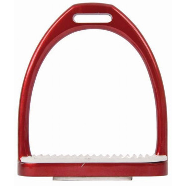 Aluminium stijgbeugels T de T Rood Aluminium stijgbeugels T de T Rood