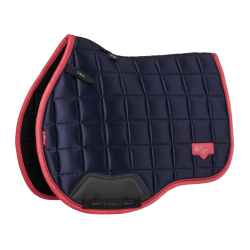 Zadeldek veelzijdigheid LeMieux Loire Classic GP Square Marine / cranberry Marineblauw Zadeldek veelzijdigheid LeMieux Loire Classic GP Square Marine / cranberry Marineblauw