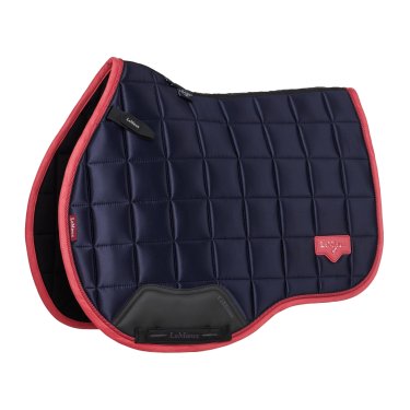 Zadeldek veelzijdigheid LeMieux Loire Classic GP Square Marine / cranberry Marineblauw Zadeldek veelzijdigheid LeMieux Loire Classic GP Square Marine / cranberry Marineblauw