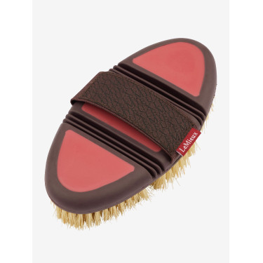 Borstel LeMieux Flexi Scrubbing Veenbes Roze Borstel LeMieux Flexi Scrubbing Veenbes Roze