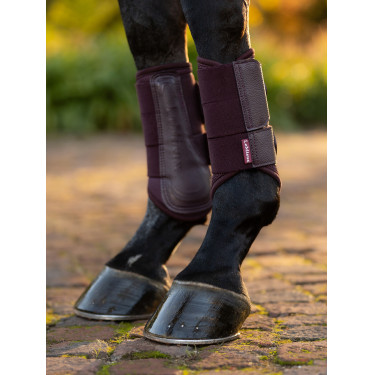 Soepel LeMieux mesh Arika peesbeschermers Damson Violet