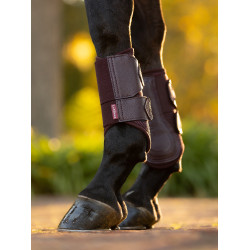 Soepel LeMieux mesh Arika peesbeschermers Damson Violet