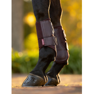 Soepel LeMieux mesh Arika peesbeschermers Damson Violet