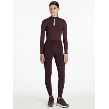 LeMieux Orla Young Rider Legging Damson Violet