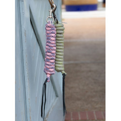 Longe LeMieux trainingslijn Jeneverbes / lila / perzik