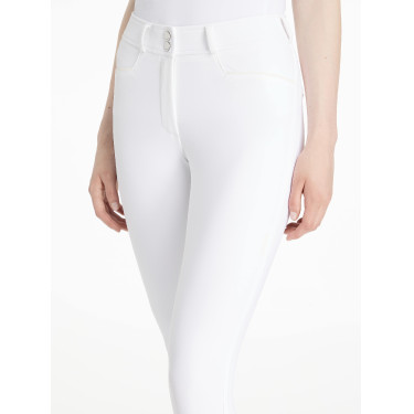 LeMieux kniestuk grip broek Isabelle dames Wit LeMieux kniestuk grip broek Isabelle dames Wit