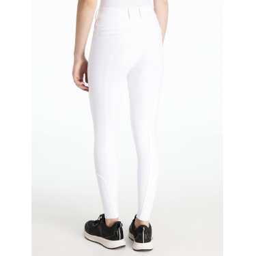 LeMieux broek met kniegreep Izzy Young Rider Wit