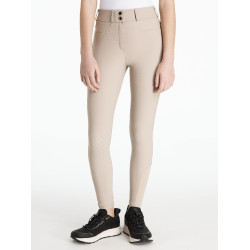 LeMieux broek met kniegreep Izzy Young Rider Amandel Beige