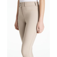 LeMieux broek met kniegreep Izzy Young Rider Amandel Beige