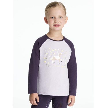 Lange mouwen T-shirt Mini LeMieux Jamie Lila Violet