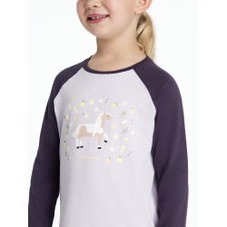 Lange mouwen T-shirt Mini LeMieux Jamie Lila Violet
