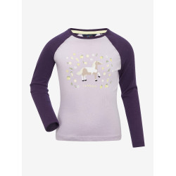 Lange mouwen T-shirt Mini LeMieux Jamie Lila Violet
