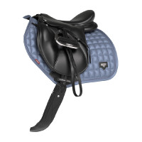 Zadeldek LeMieux Loire Close Contact Square CSO Benetton Blauw