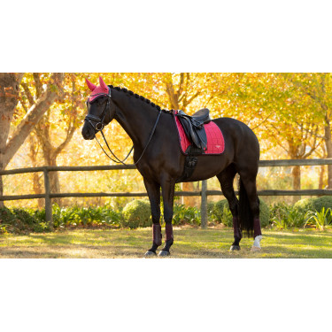 Zadeldek LeMieux Loire Dressuur Square Veenbes Roze