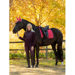Zadeldek LeMieux Loire Dressuur Square Veenbes Roze