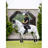 LeMieux wedstrijd zadeldek close contact vierkant - katoen Oud model wit