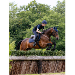 LeMieux wedstrijd zadeldek close contact vierkant - katoen Marineblauw LeMieux wedstrijd zadeldek close contact vierkant - katoen Marineblauw