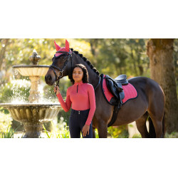 LeMieux Reflective Suede Mixte GP Square Zadeldek