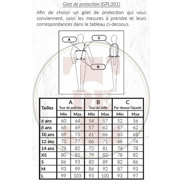Crosslevel 3 bodyprotector T de T Crosslevel 3 bodyprotector T de T